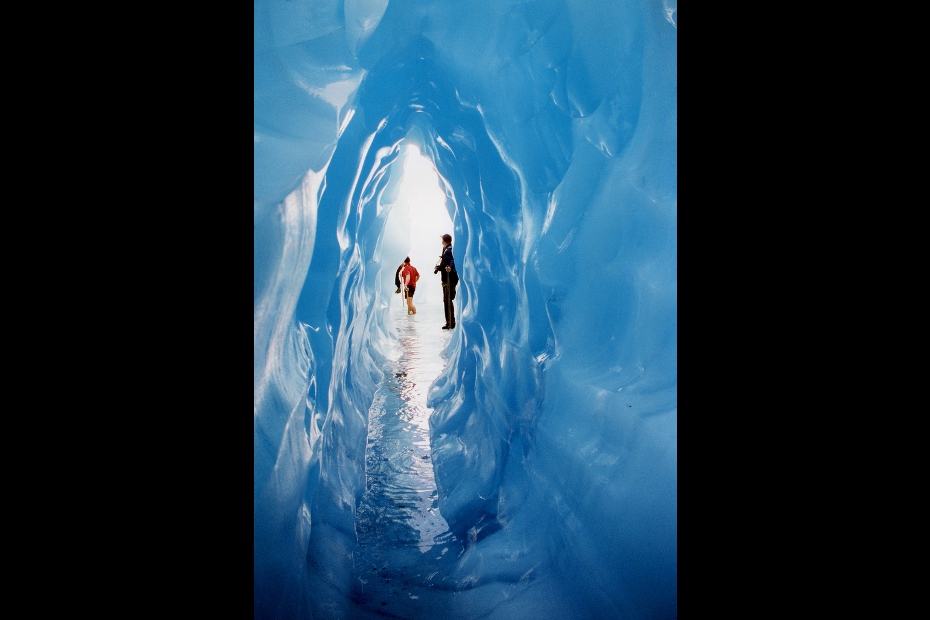 Fox Glacier cave