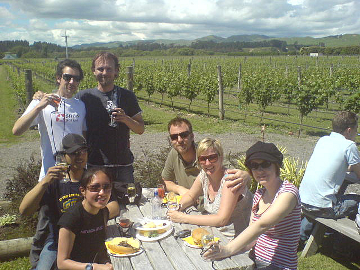Martinborough wine tasting
