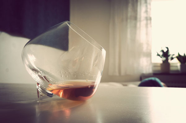 glass of cognac