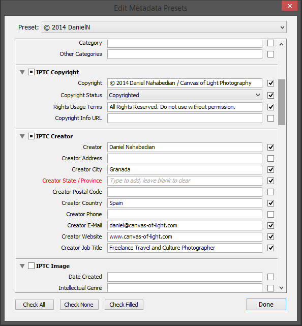 meta data creator