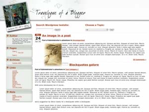 Travelogue wordpress travel theme