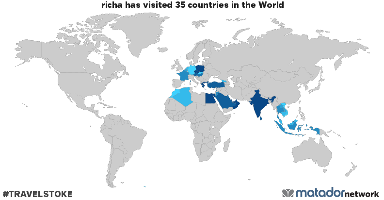 richa's Travel Map - Matador Network