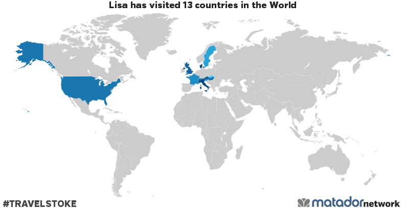 Lisa’s Travel Map