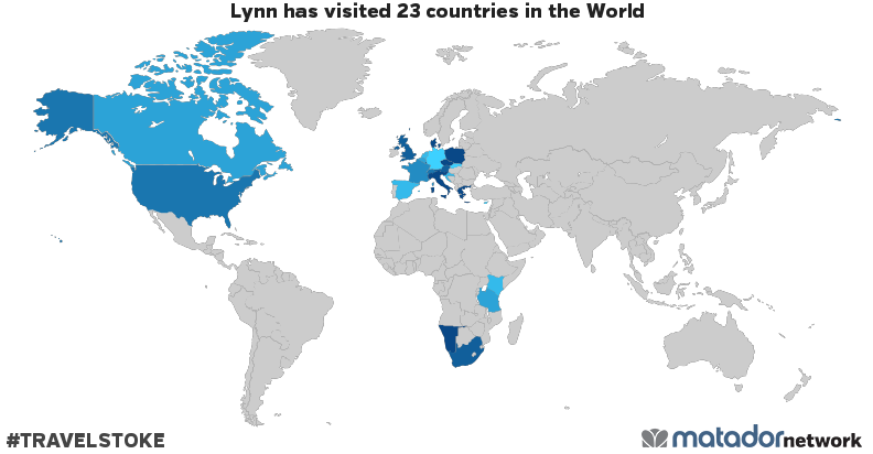 Lynn’s Travel Map