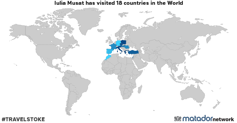 Iulia Musat’s Travel Map