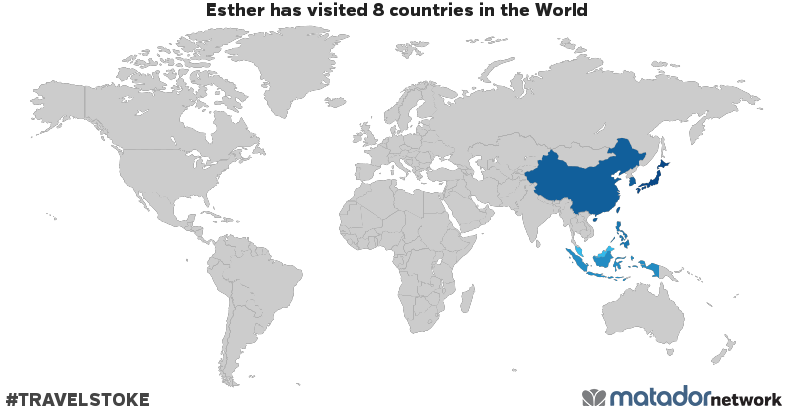 Esther’s Travel Map