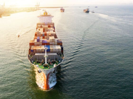 how far can a cargo ship travel in a day
