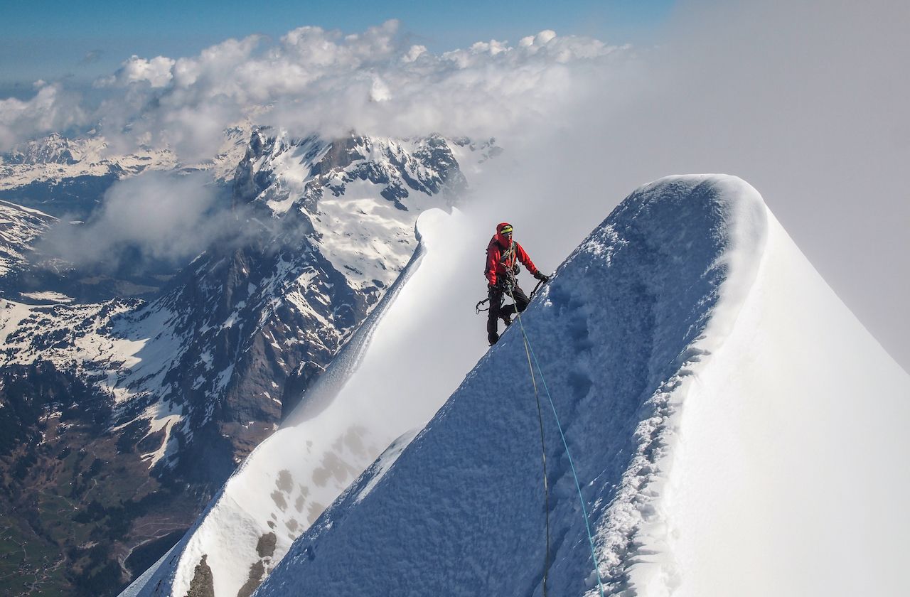 The Eiger hardest mountain to climb