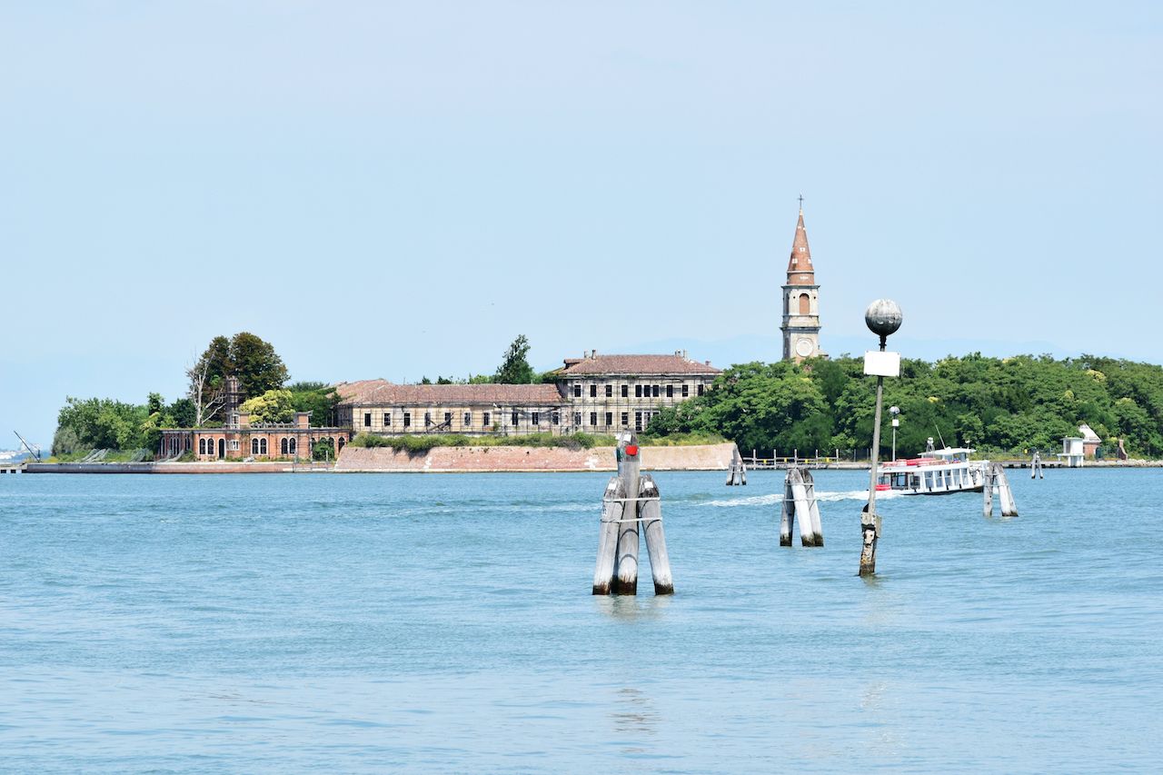 Poveglia Island in Venice, Italy