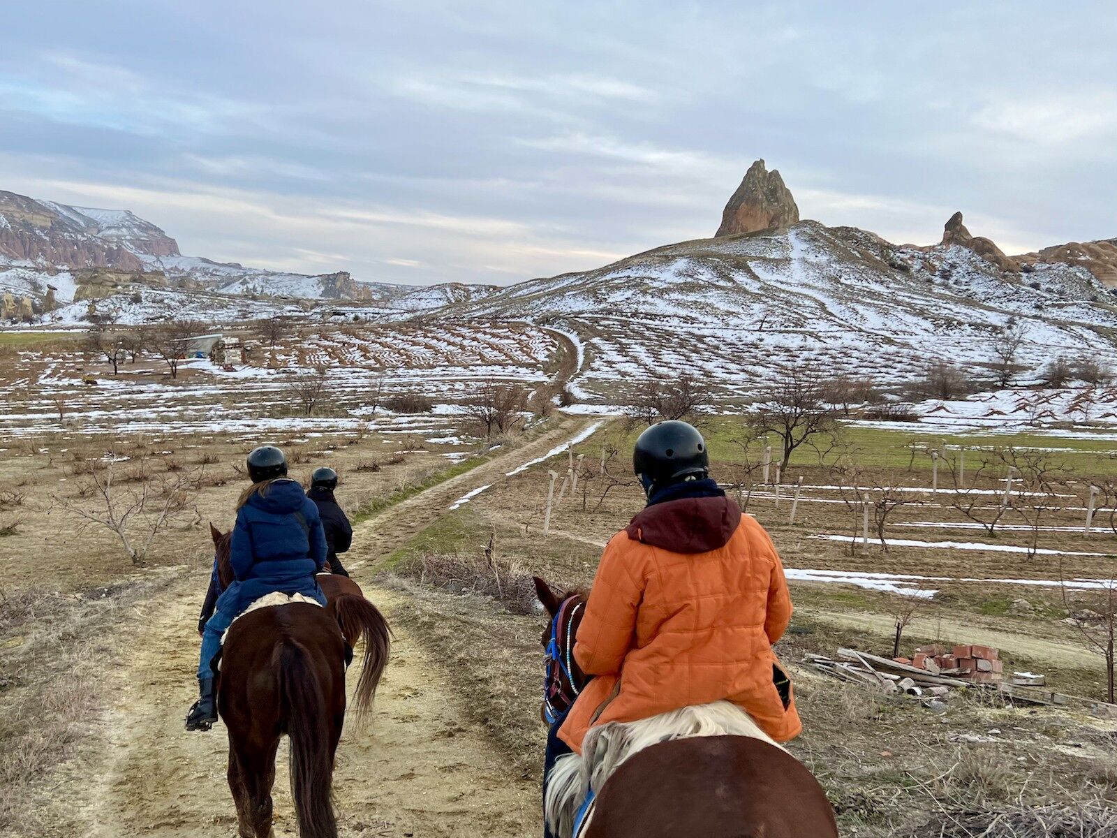 Horseback riding in Cappadocia, Turkey