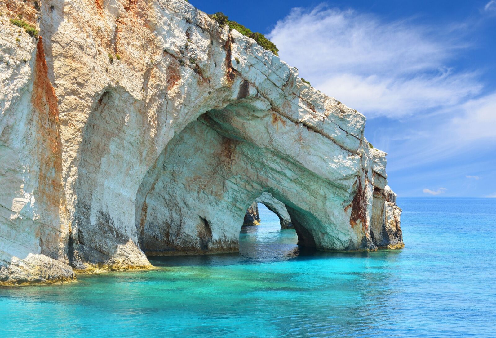 blue caves cave tours greece 