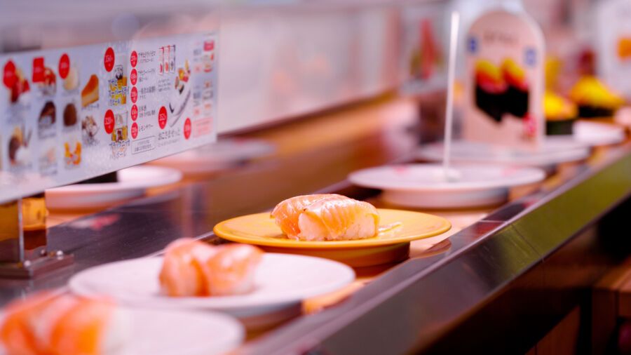 conveyor belt sushi ginza