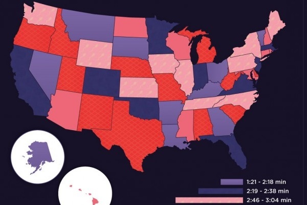How Much Sex Are People In Your State Having