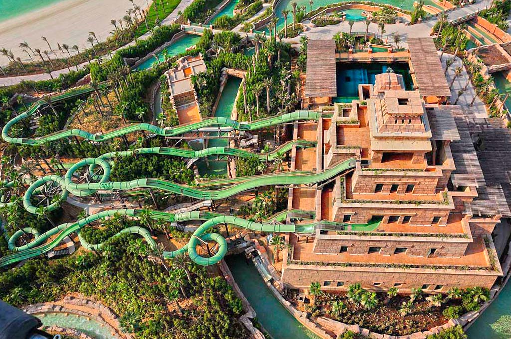 Atlantis Water Park Slide Lines