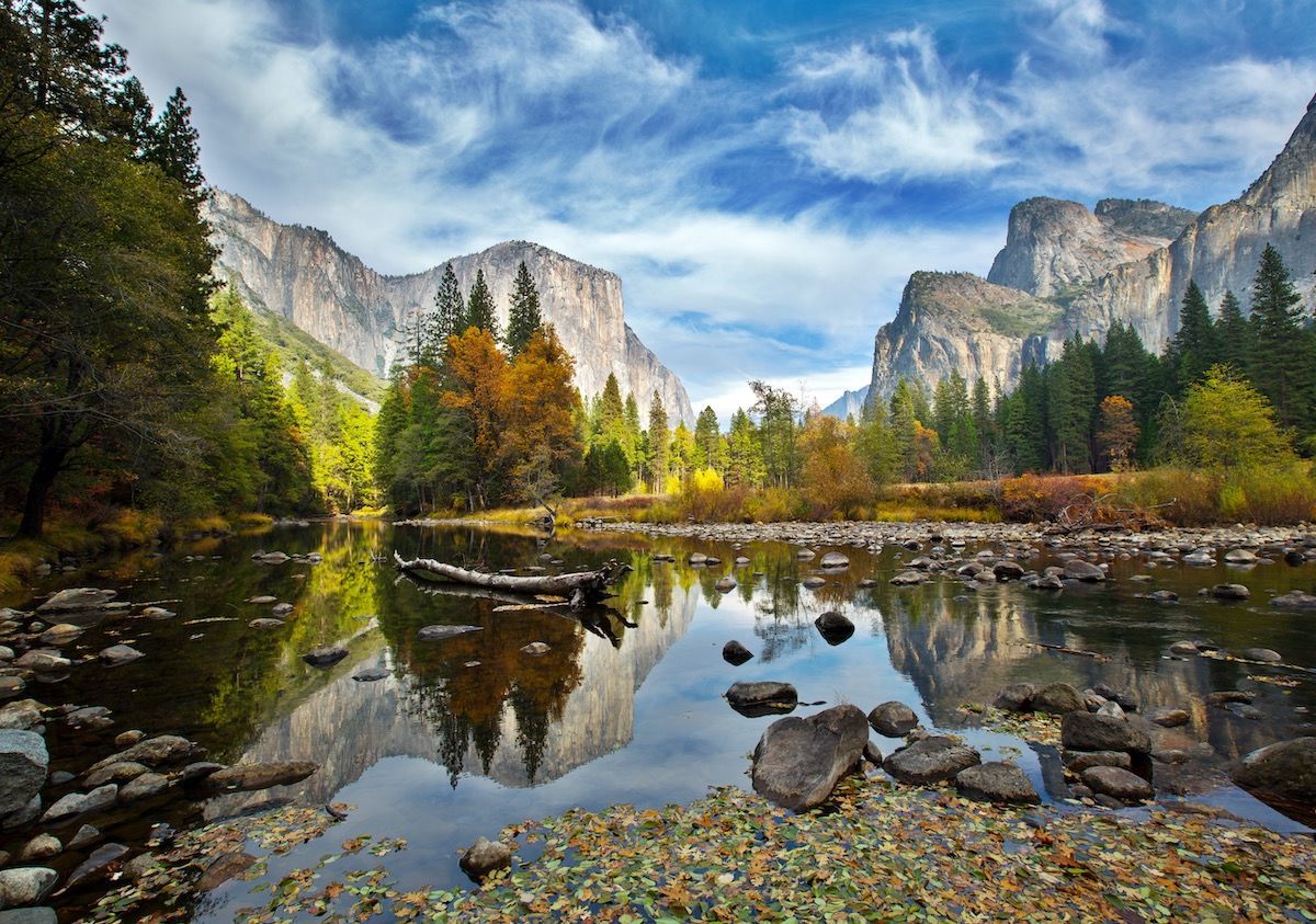 fall scenery in california