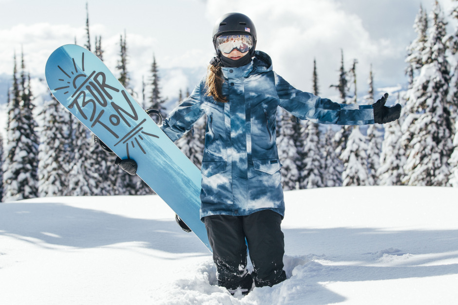 Kelly Clark in Nelson, BC Photo: Gabe L’Heureux, via Burton