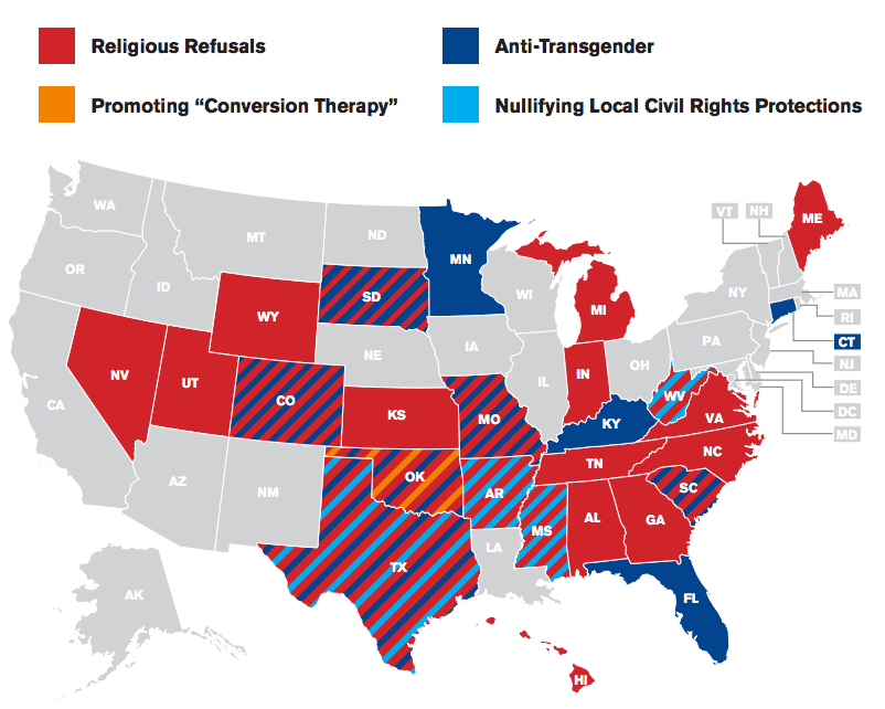 This One Map Shows That the Fight for LGBT Rights Is Not Over