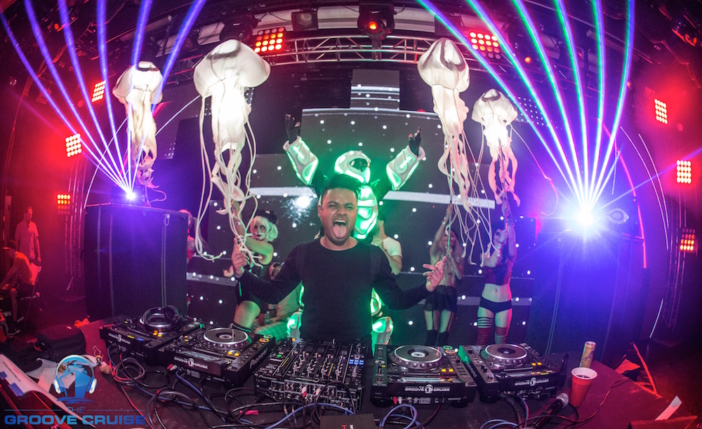 This is what it's like aboard a 72-hour continuous rave cruise