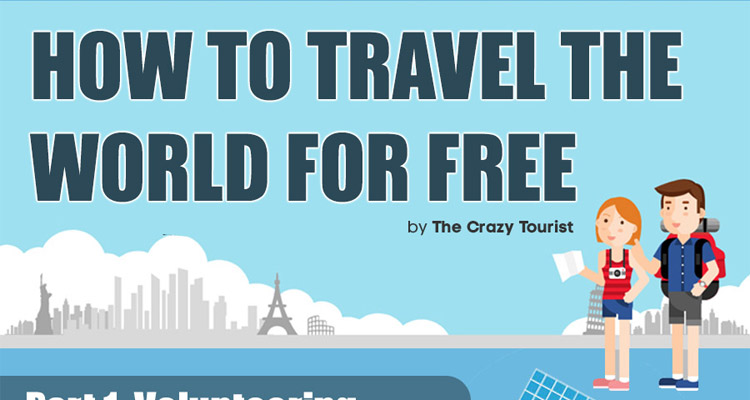 how to travel around the world for free