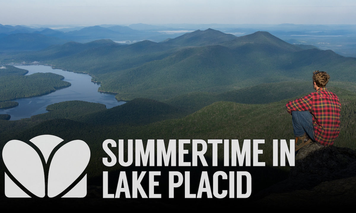 Summertime in Lake Placid Adirondacks, USA