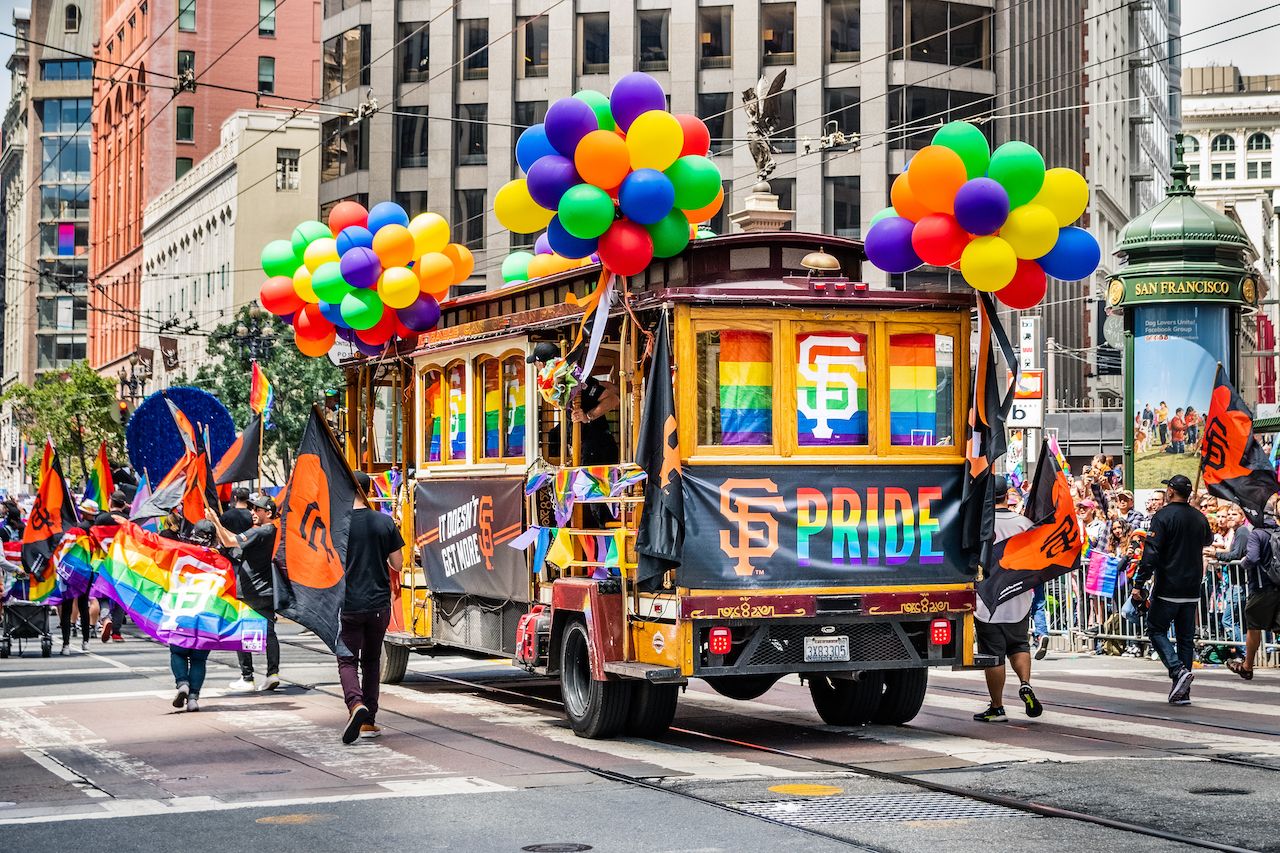 San Francisco Pride Parade 2024 Tori Aindrea