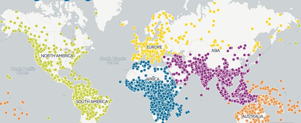 World Language Map World Map With Spoken Languages Vrogue Co