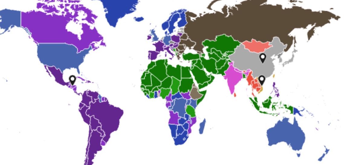 The Religions Of The World In One Map