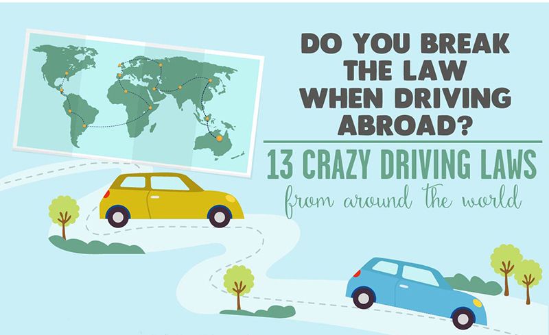 The 13 Strangest Driving Laws Around The World