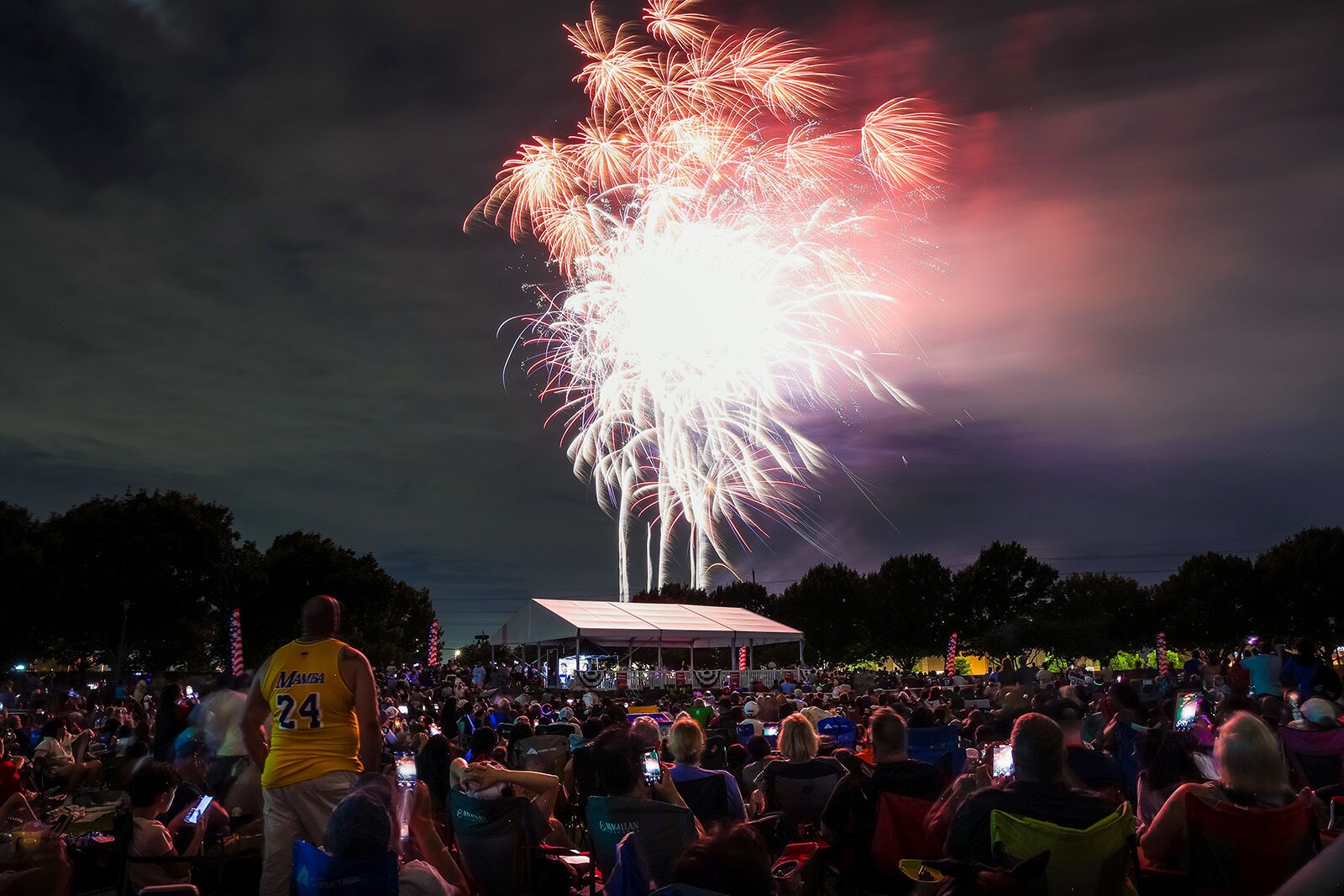 Fourth of July fireworks