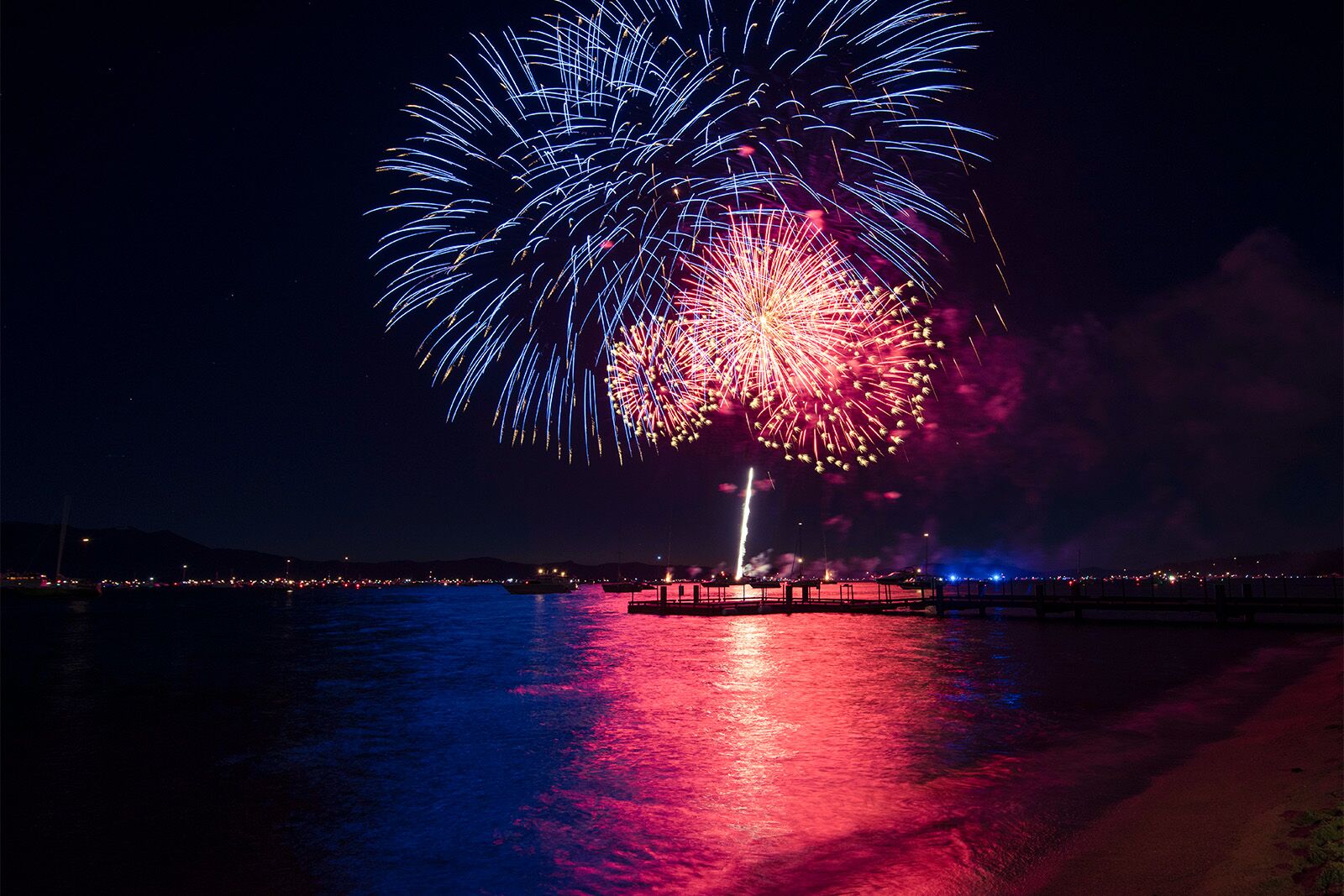 Fourth of July fireworks