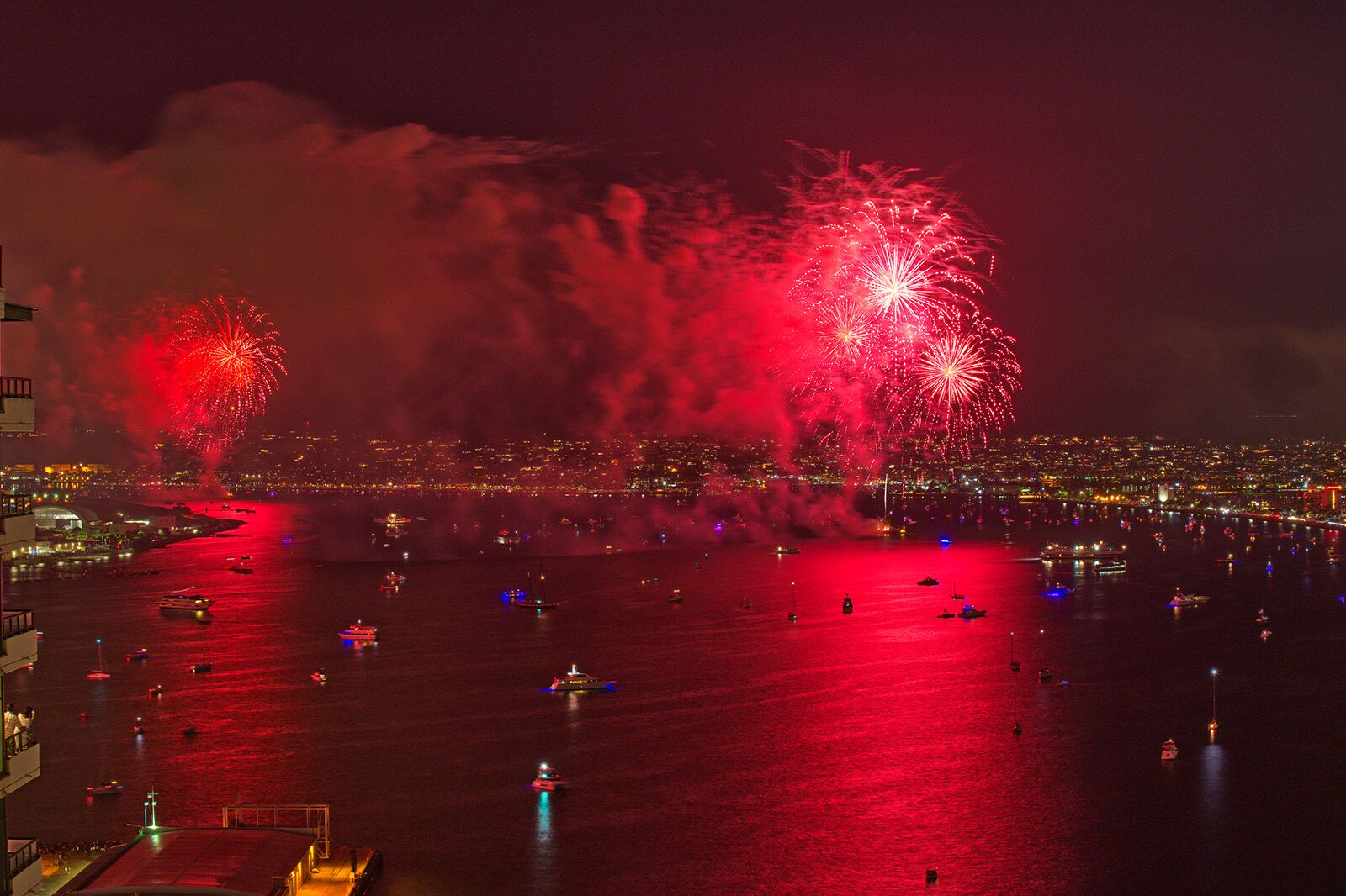 Fourth of July fireworks