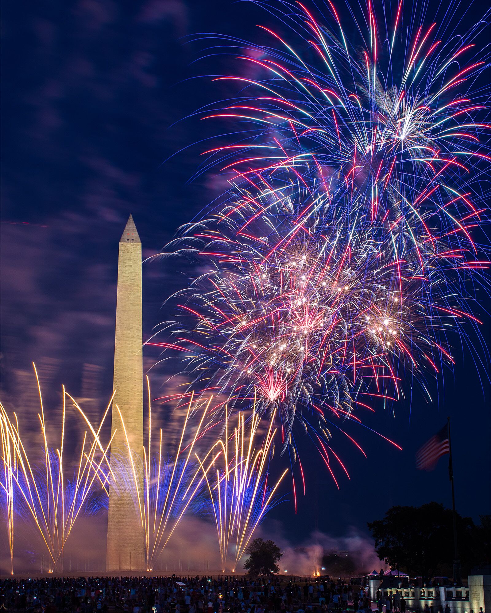 Fourth of July fireworks