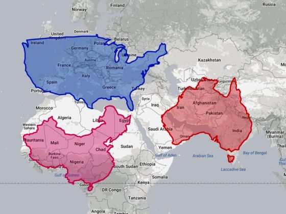 This Map Tool Lets You See Just How Distorted The Mercator Projection Is