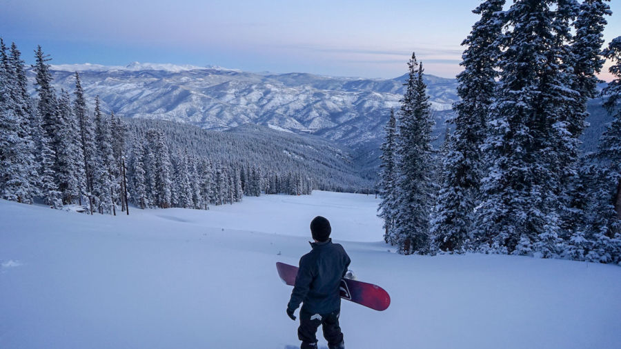 skiing in Aspen