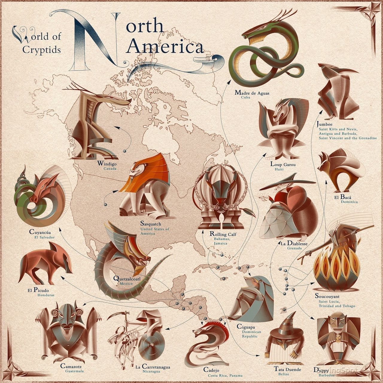 the-most-famous-mythical-creature-in-every-country