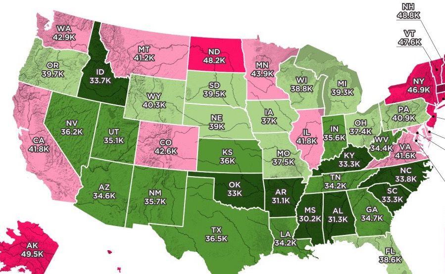 Best State To Live In Usa 2024 Donna Gayleen