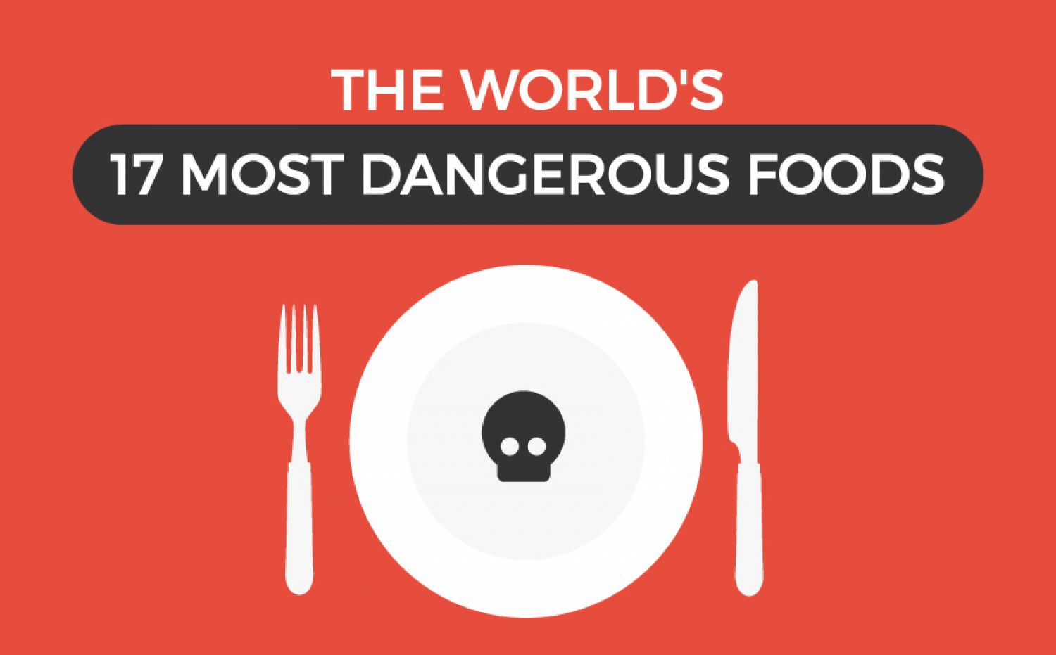 The World's Most Dangerous Foods [INFOGRAPHIC]