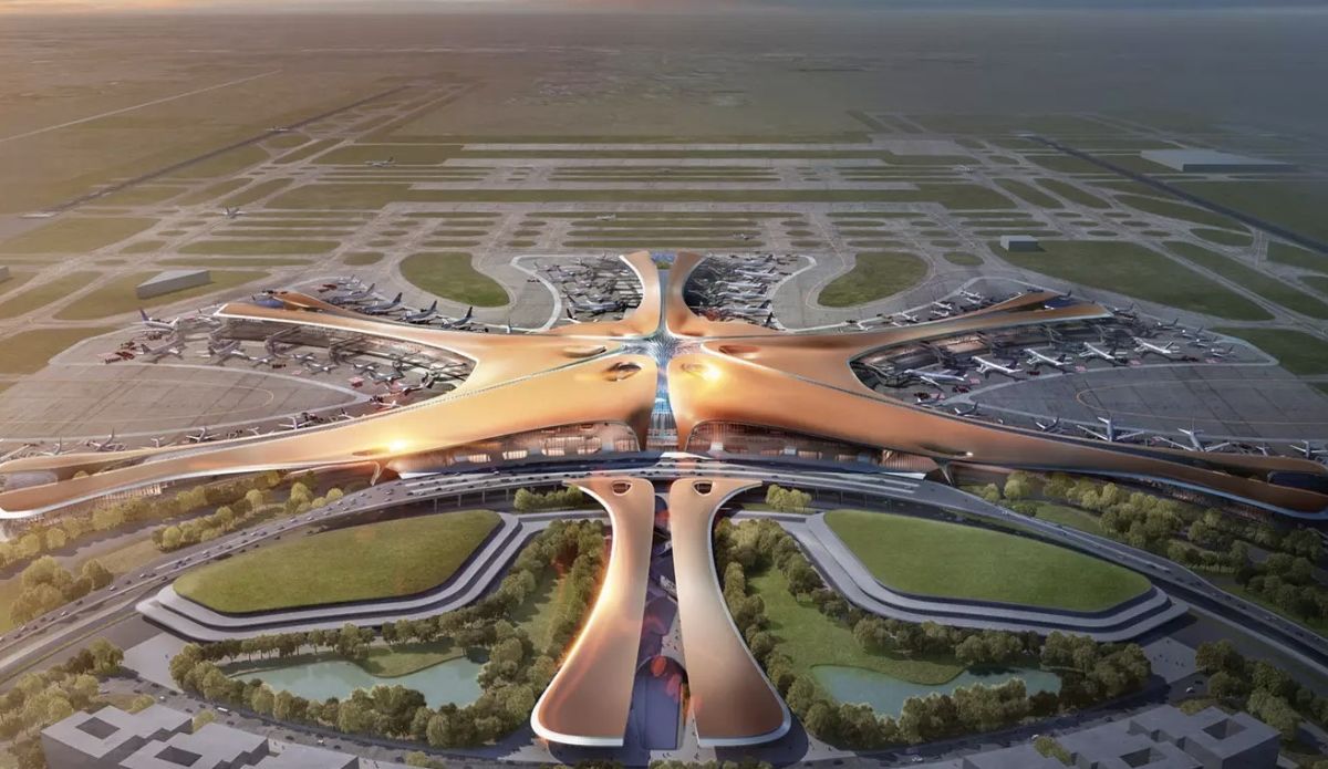 Daxing International Airport In Beijing Is The Largest In The World