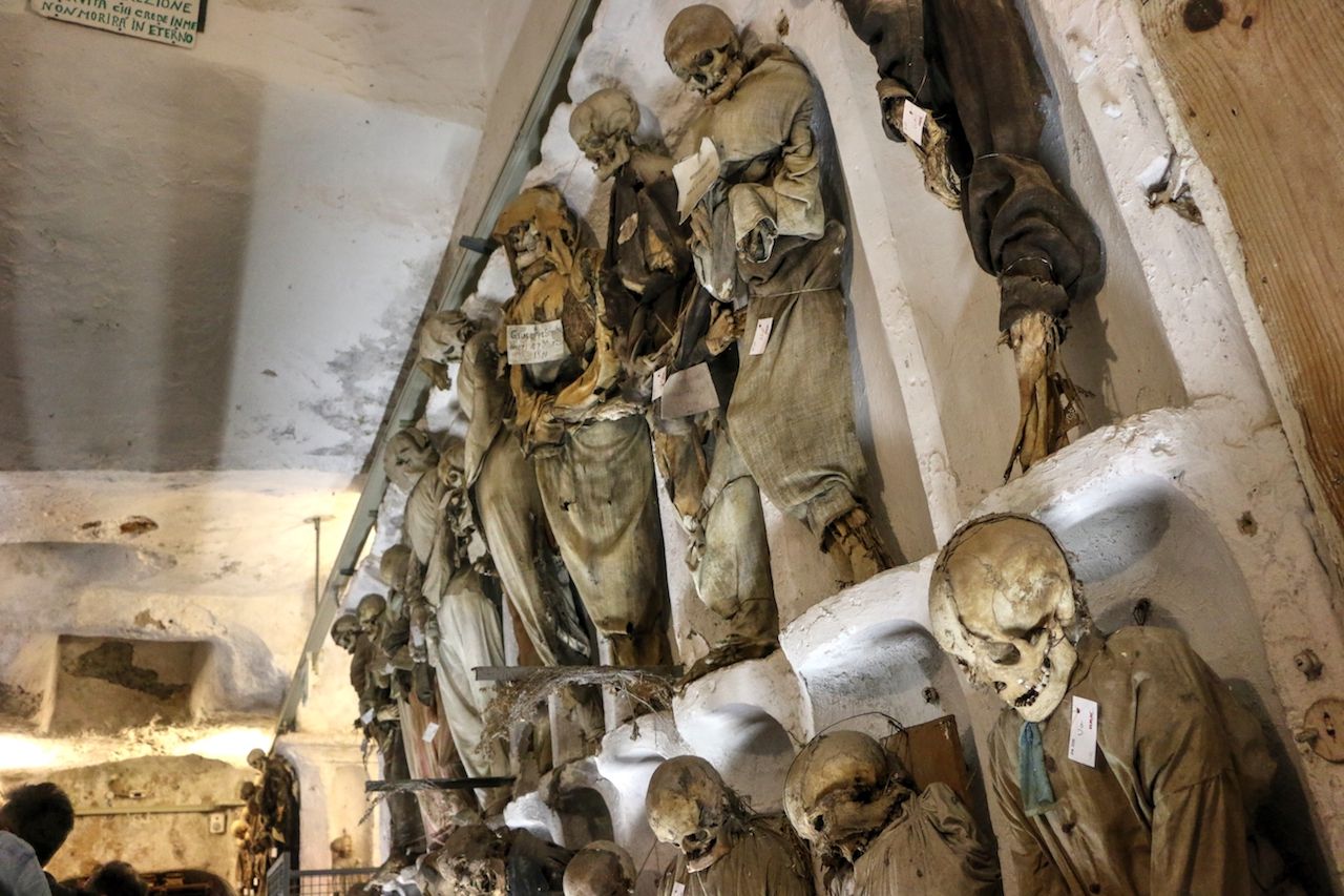 The Capuchin Catacombs might be one of the most haunted places in Europe