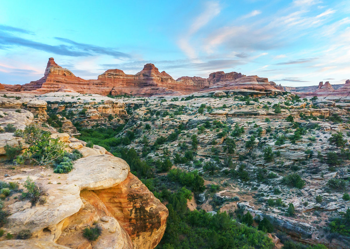 Backpacking Guide To The Needles District In Canyonlands National Park   08. Morning View 1200x853 