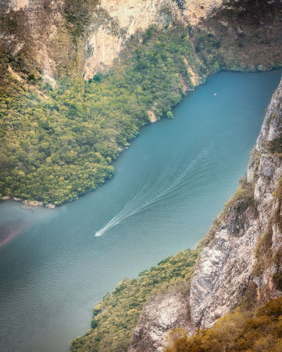 The Sumidero Canyon is one of Mexico’s top natural wonders