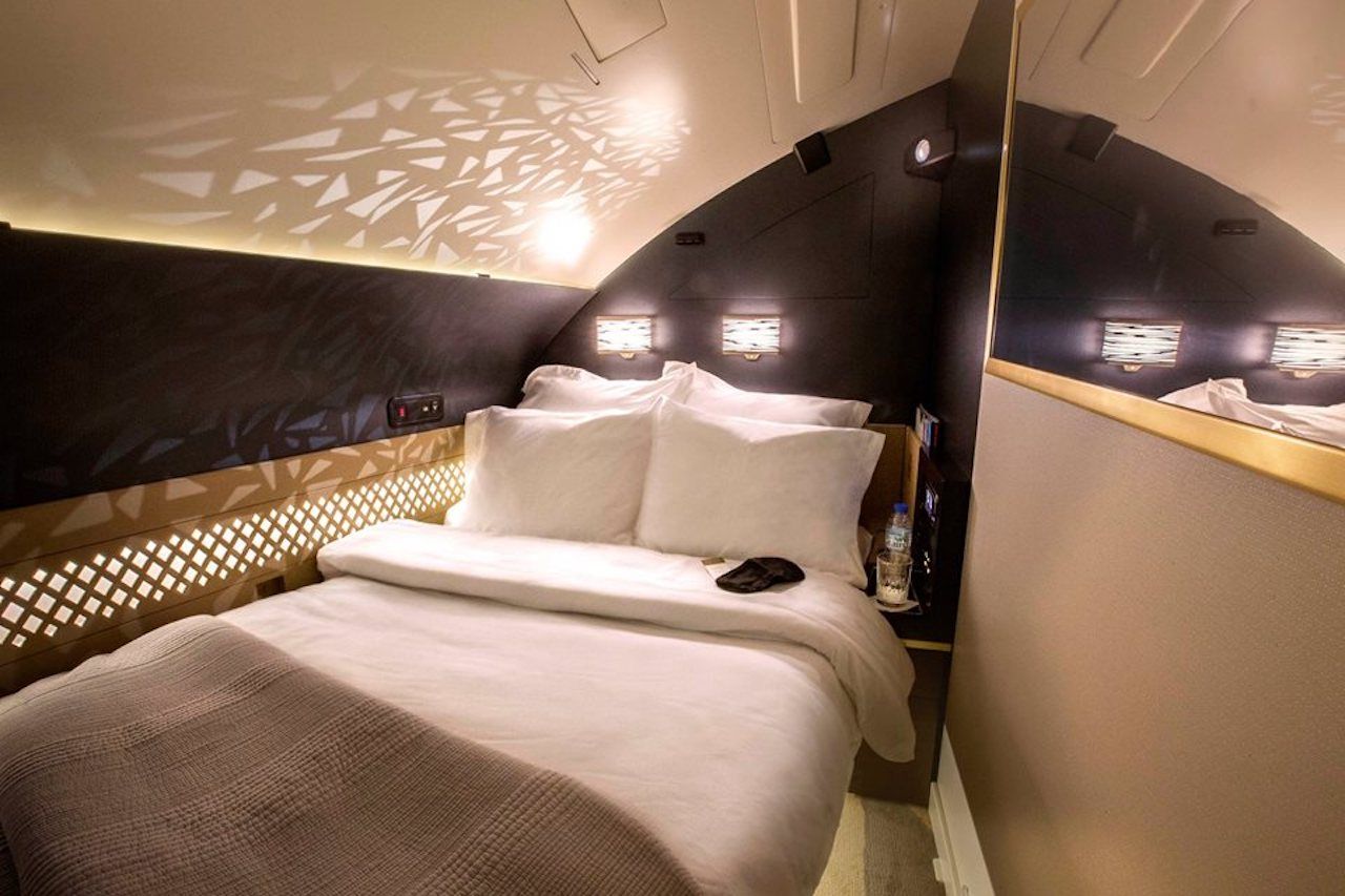 The Residence on Etihad Airways coolest airplane interior