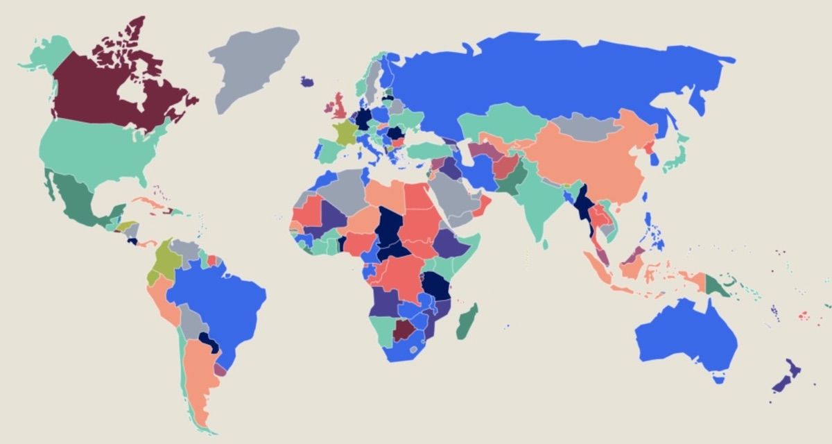 The Surprising College Education of Every World Leader, Mapped