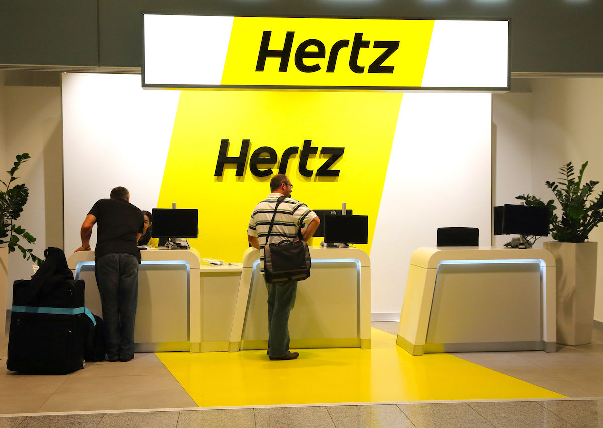 Hertz car rental jfk information