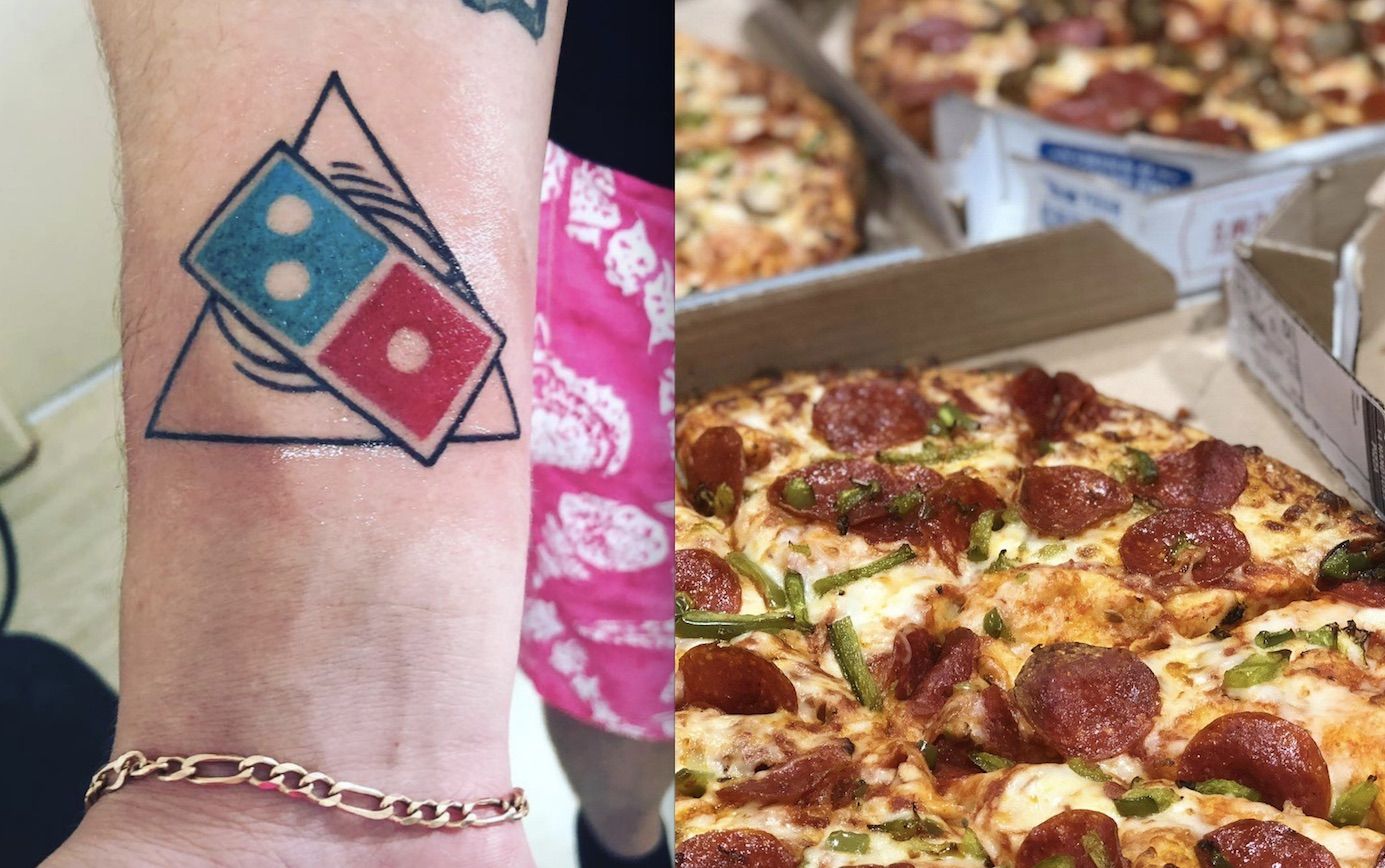 Dominos’ “Free Pizza for Life” Tattoo Challenge Was Way Too Easy, so ...