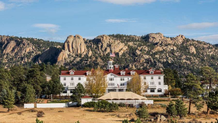 Estes Park's The Stanley Hotel from The Shining