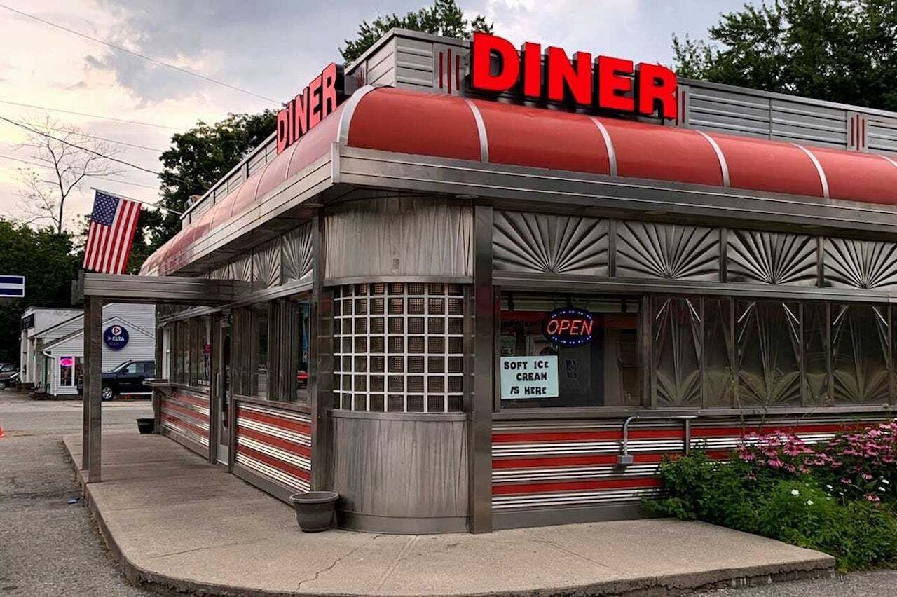 Exterior of Crystal Lake Diner from Friday the 13th