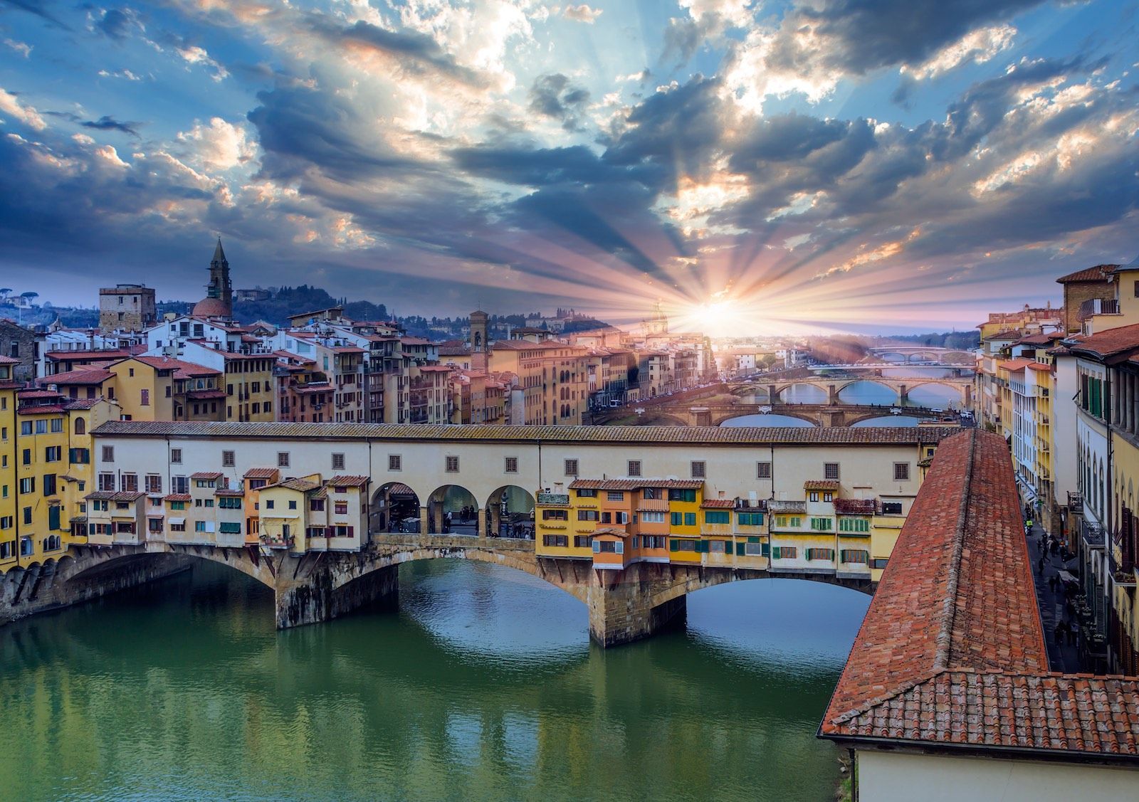 Ponte Vecchio Florence Italy Lufthansa