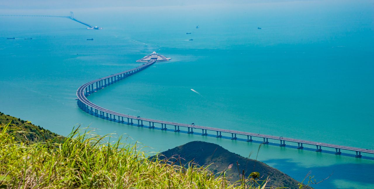 The Hong Kong-Zhuhai Bridge Just Opened, and It’s the Longest Sea ...