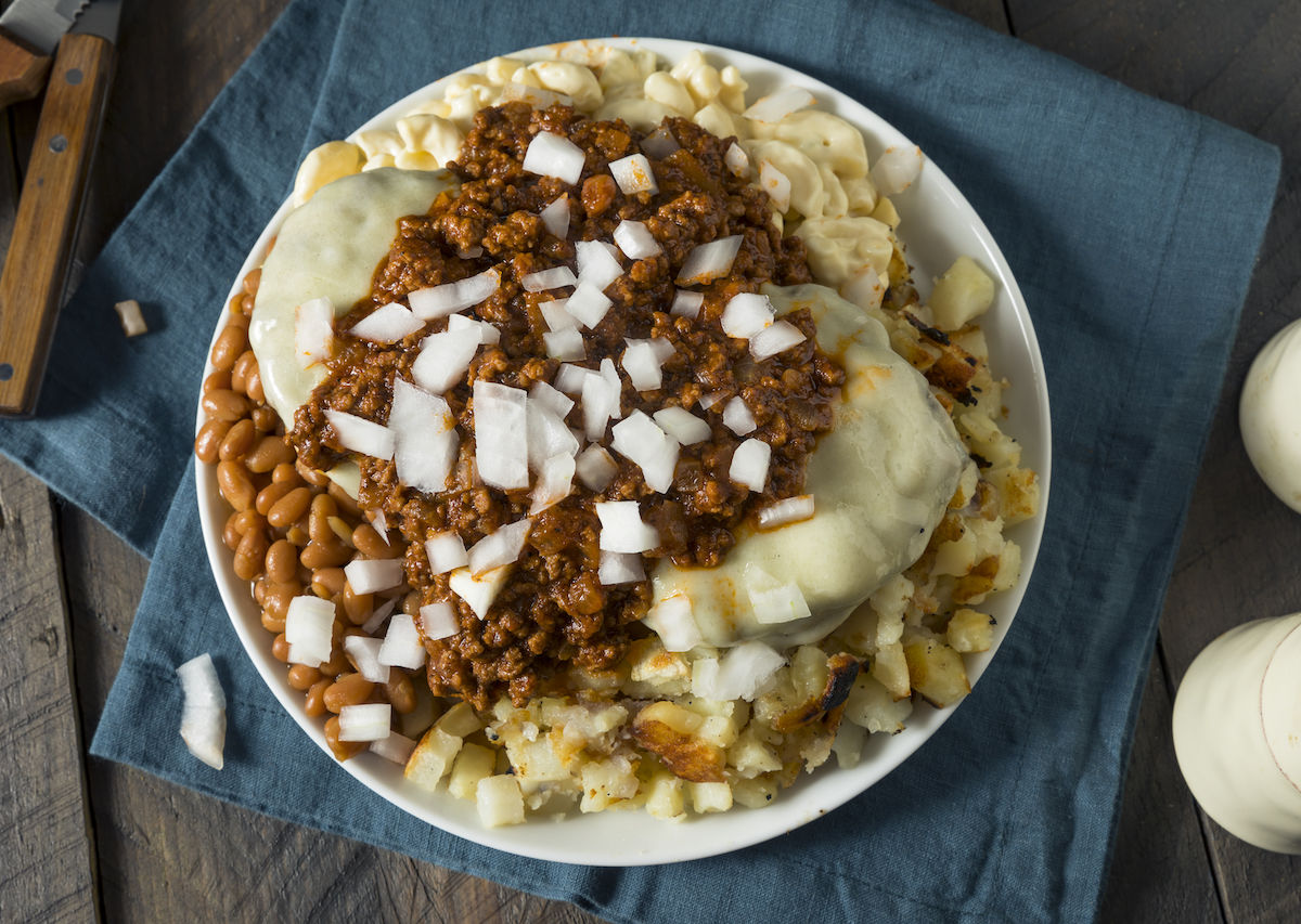 Garbage plate рецепт